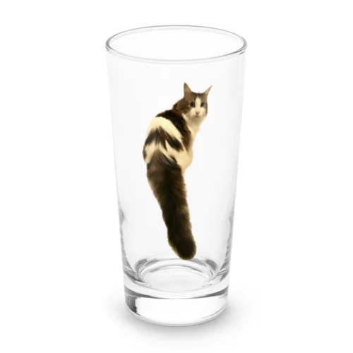猫のダイヤ Long Sized Water Glass