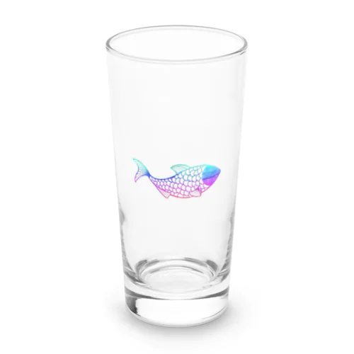 魚　rainbow Long Sized Water Glass