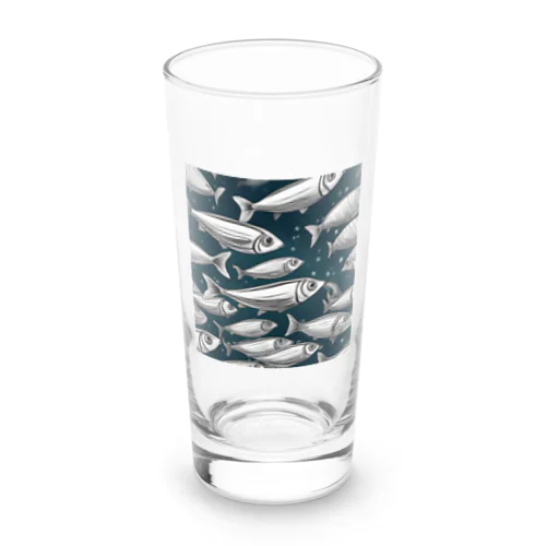 動物シリーズ15：イワシ Long Sized Water Glass