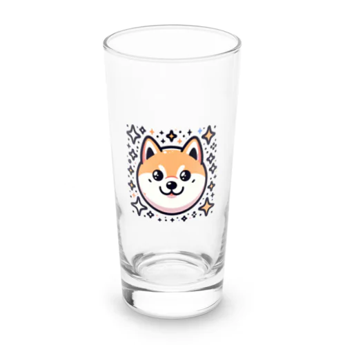 かわいい芝犬 Long Sized Water Glass