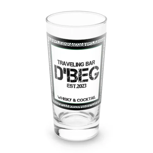 D'BEG Ver.モノクロ1 Long Sized Water Glass