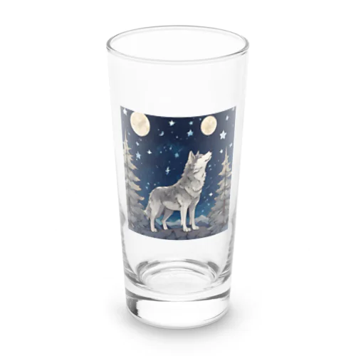 月と狼 Long Sized Water Glass