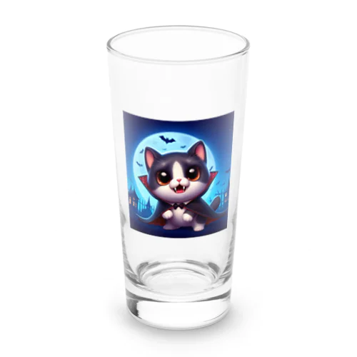 ハロウィンニャンコｗ仮想を楽しむｗ Long Sized Water Glass