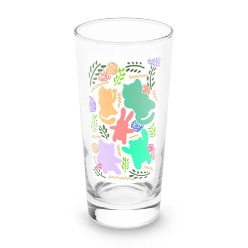 ボタニカルアニマル(グリーン) Long Sized Water Glass