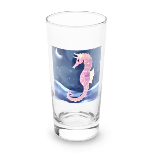 月夜のタツノオトシゴ Long Sized Water Glass