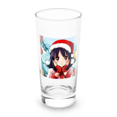 クリスマス-可愛い- Long Sized Water Glass