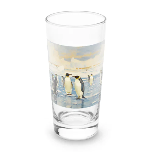 氷上のコウテイペンギン Long Sized Water Glass