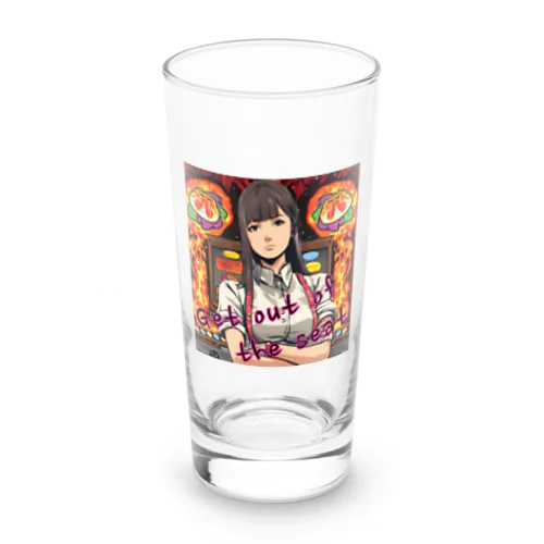 パチスロ！ベガ立ちハイエナ Long Sized Water Glass