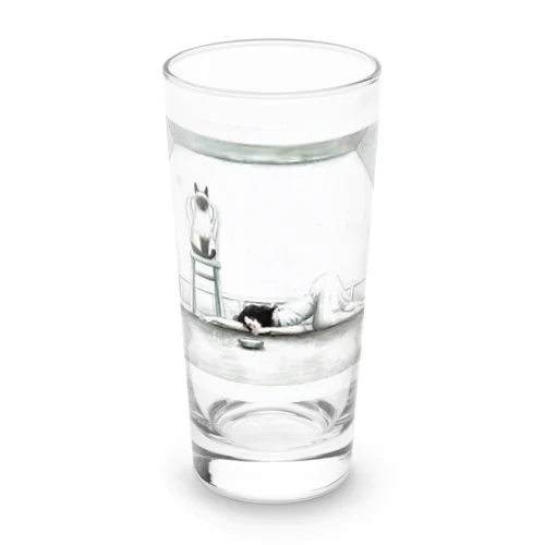 シャム猫娘 シングル「リボとリール」ジャケットイラストグッズ Long Sized Water Glass