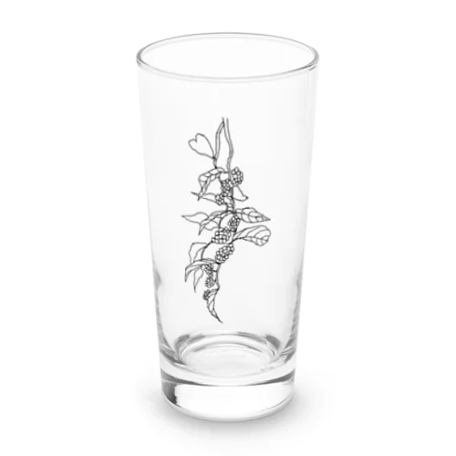 10/17 誕生花 ムラサキシキブ Long Sized Water Glass