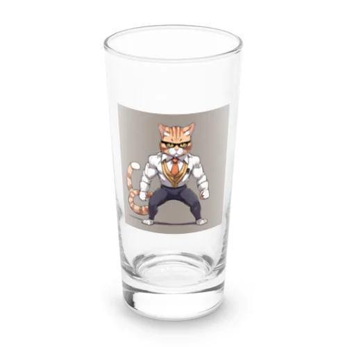 ネコサラリーマン Long Sized Water Glass