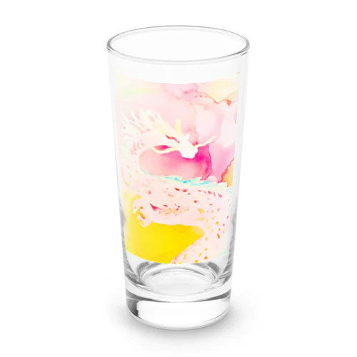 ✨キラキラ白龍神様✨ Long Sized Water Glass