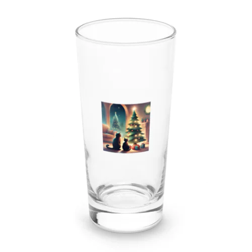 ツリー猫 Long Sized Water Glass