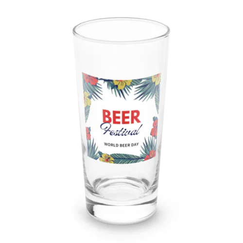 BEER-ビール Long Sized Water Glass