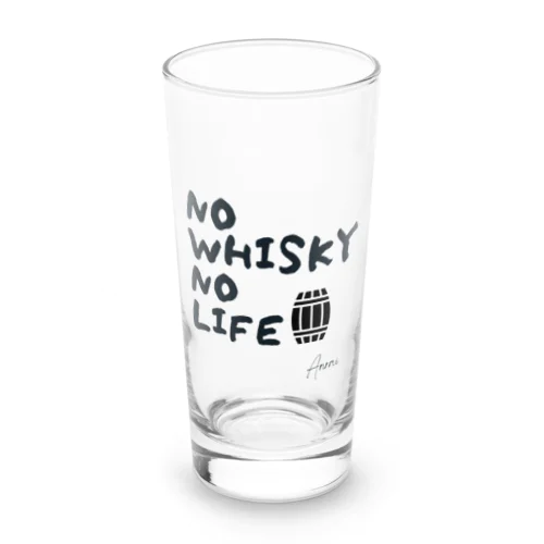 No Whisky No Life グラス Long Sized Water Glass