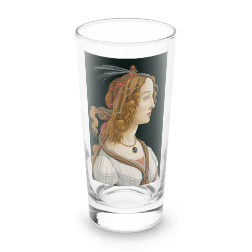 若い女性の肖像 / Portrait of a Young Woman Long Sized Water Glass