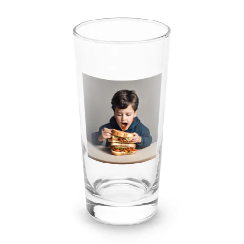 ホットサンド少年 Long Sized Water Glass