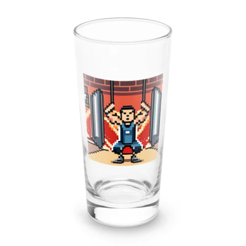 元気もりもり Long Sized Water Glass