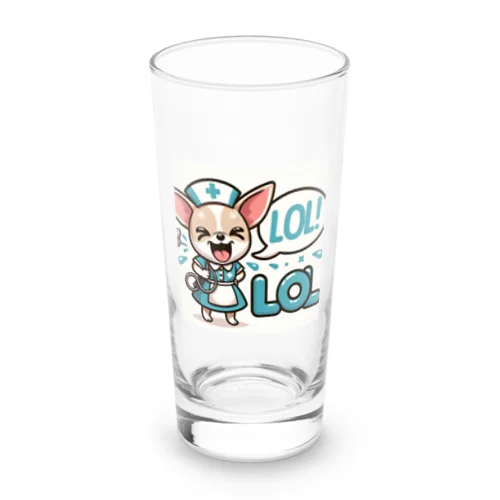 看護師チワワ９ Long Sized Water Glass