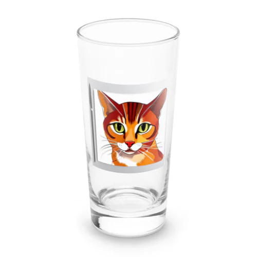 凛々しい猫 Long Sized Water Glass