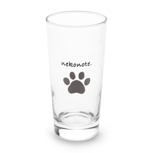 "ねこの手"肉球 Long Sized Water Glass