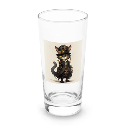 スチームパンクな猫 Long Sized Water Glass