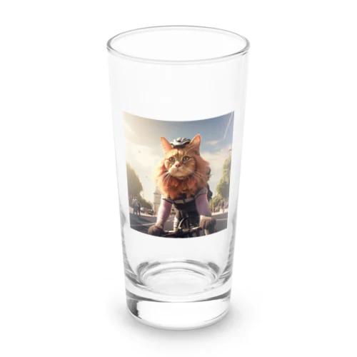 猫の妄想日常-b Long Sized Water Glass