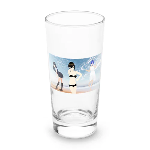 三人娘のグッズ Long Sized Water Glass