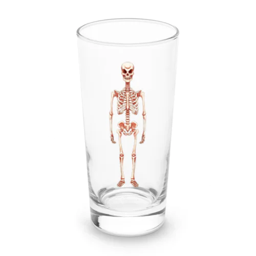 スケルトン(レッド) Long Sized Water Glass