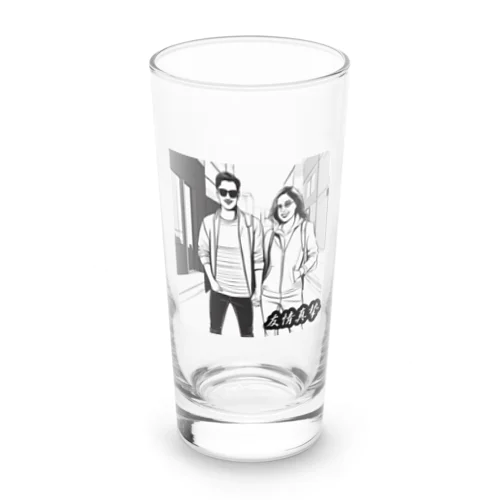 kanji Long Sized Water Glass