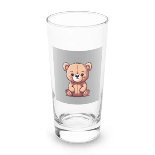 かわいいくまのイラストグッズ Long Sized Water Glass