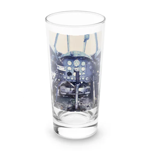 零戦のコックピット Long Sized Water Glass