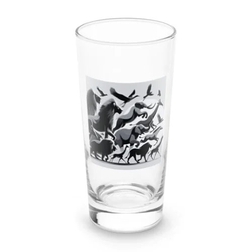 珍しい動物コレクションデザイン Long Sized Water Glass