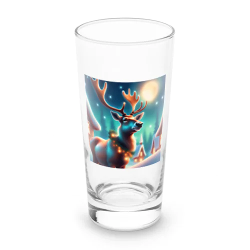 クリスマストナカイのグッズ Long Sized Water Glass