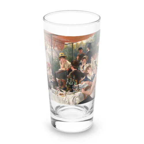 ルノワール「舟遊びをする人々の昼食」　ピエール＝オーギュスト・ルノワールの絵画【名画】 Long Sized Water Glass