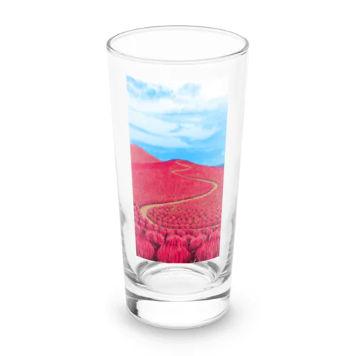 コキアの丘 Long Sized Water Glass