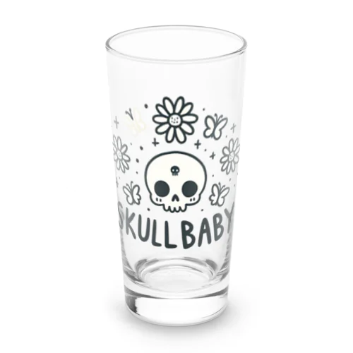 キュートで可愛いSKULLBABY Long Sized Water Glass