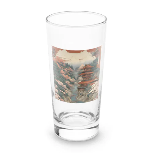 和装好き✕水彩色 Long Sized Water Glass