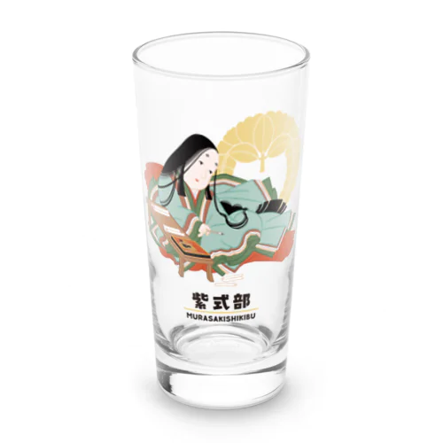 偉人シリーズ_紫式部 Long Sized Water Glass