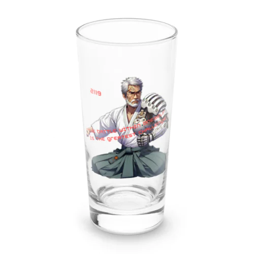 合気道の達人 Long Sized Water Glass