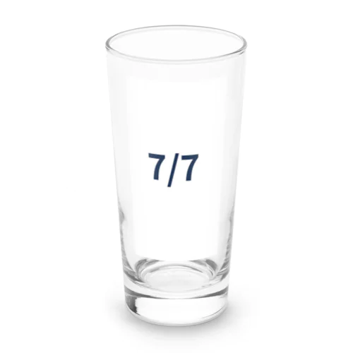 日付グッズ7/7バージョン Long Sized Water Glass