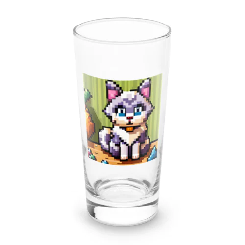 ドット絵バーマンキャット Long Sized Water Glass