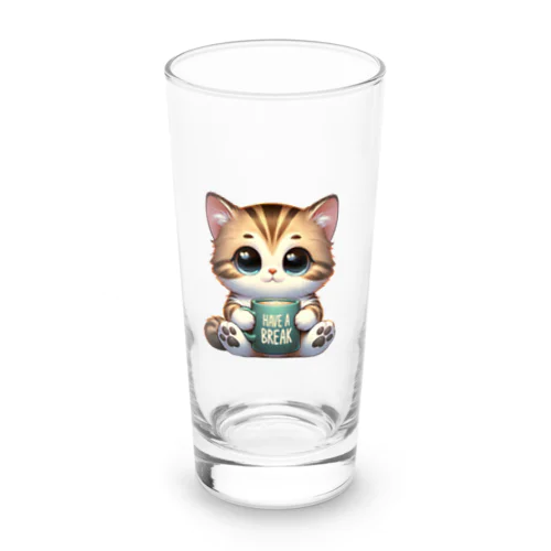 リラックスタイムキャット Long Sized Water Glass