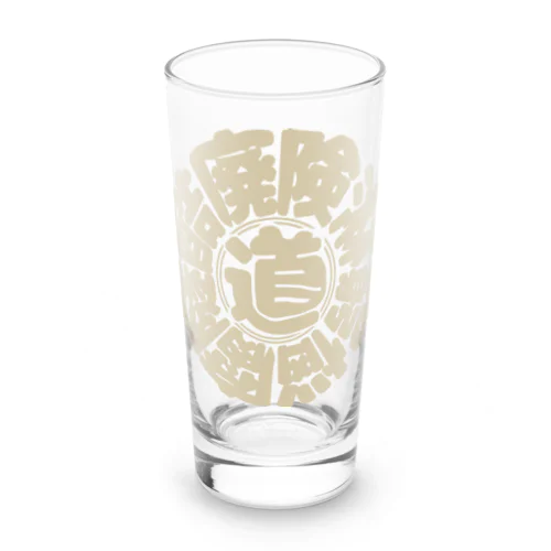 冒険道ロゴ入りアイテム(sb) Long Sized Water Glass