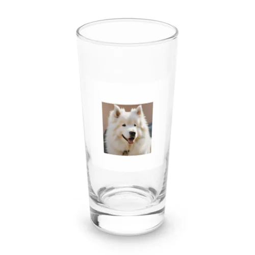 サモエドさん Long Sized Water Glass