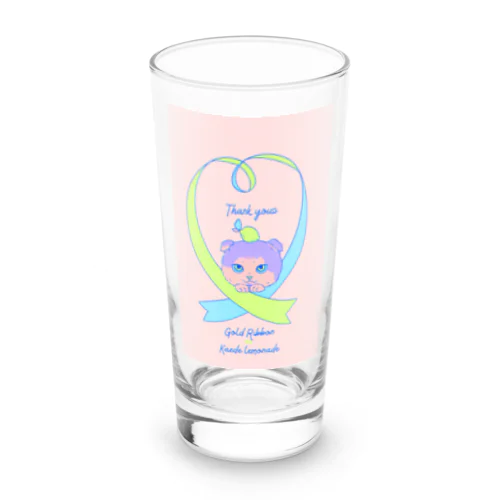 スコティッシュ×レモン×ゴールドリボン Long Sized Water Glass