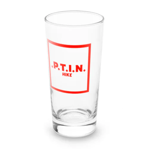 .P.T.I.N. HIKE - ACCESSORY  "SQUARE RED LOGO"  Long Sized Water Glass