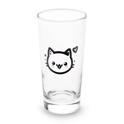 可愛いにゃんこ🐱💞 Long Sized Water Glass