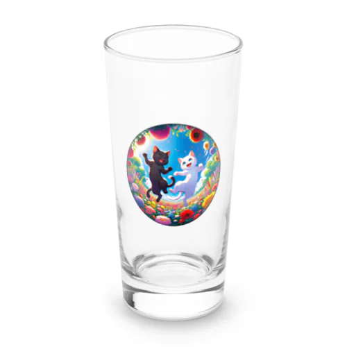 ブルースカイフラワーダンス Long Sized Water Glass