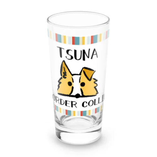 TSUNA氏（ストライプ） Long Sized Water Glass